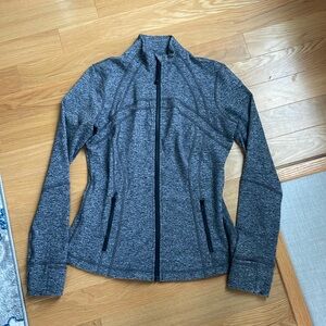 Lululemon dark heathered gray jacket, define jacket